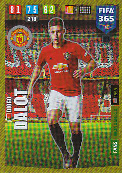 Diogo Dalot Manchester United 2020 FIFA 365 Wonder Kid #69